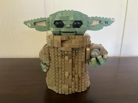 LEGO Star Wars: The Child (75318). Built