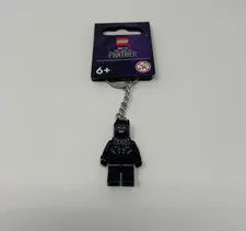 Lego Black Panther Minifigure Key Chain 854189 IN HAND + FAST SHIP
