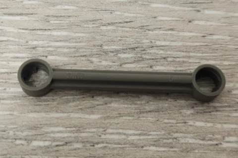Lego 2739a 2739 32005 Old Dark Gray Technic Link 1 x 6 without Stoppers Piece