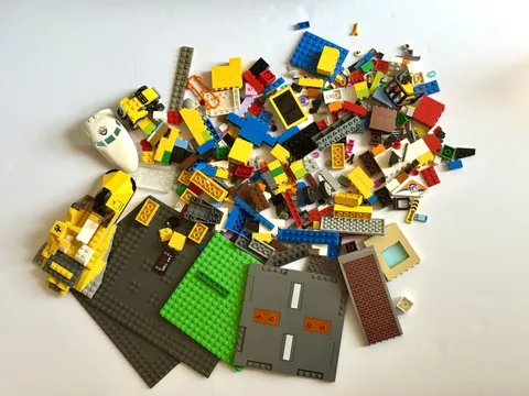Lot #7 of assorted LEGO Bricks Pieces City Friends Specialty Pieces & Baseplates