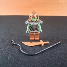 Lego Castle Troll Warrior 5 Minifigure cas375 from 7037 7048 PLEASE READ 