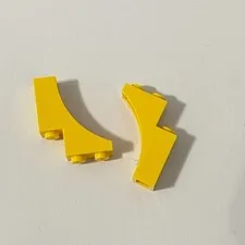 Lego 13965 Yellow Replacement Add-on Pieces Parts Lot of 2