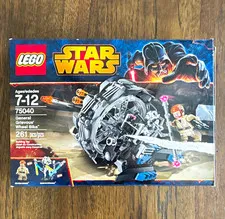 LEGO Star Wars 75040 General Grievous' Wheel Bike 261 pcs Ages 7-12 Damaged Box