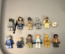 LEGO Star Wars Minifigure Assortment Lot of 12 Minifigures & Droids BB-8
