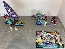 Lego 41072 41073 Elves Naida's Epic Adventure Ship & Secret Spa Sets.