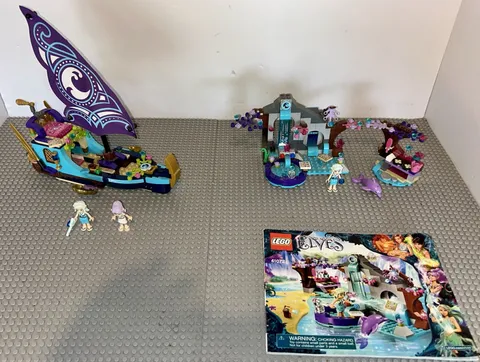 Lego 41072 41073 Elves Naida's Epic Adventure Ship & Secret Spa Sets.