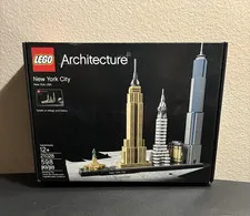 LEGO Architecture; New York City; 21028; 598 Pieces; Unopened; Retired