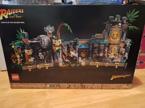  LEGO INDIANA JONES TEMPLE OF THE GOLDEN IDOL (77015) RETIRED Misb Raiders New