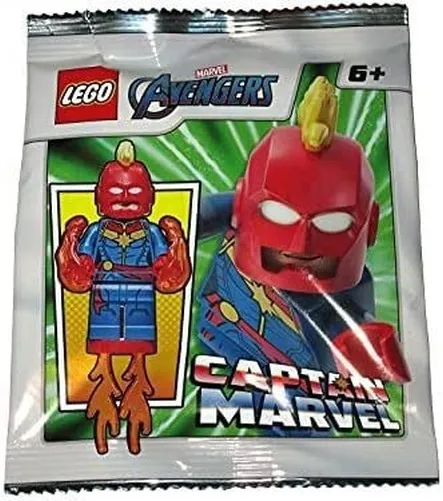 LEGO Marvel Super Heroes Captain marvel Minifigure Foil Pack Set 242003