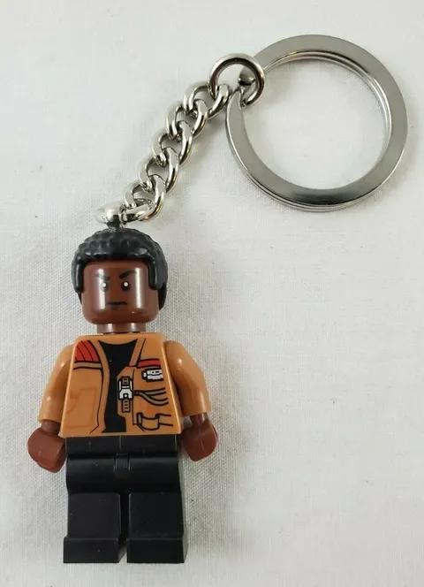 Lego Star Wars Finn Minifigure Key Chain (853602) NOS - 001