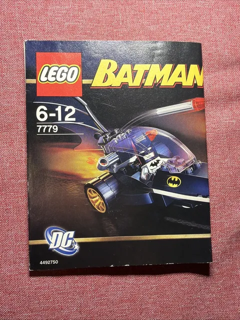 INSTRUCTION MANUAL for LEGO 7779 - The Batman Dragster: Catwoman Pursuit