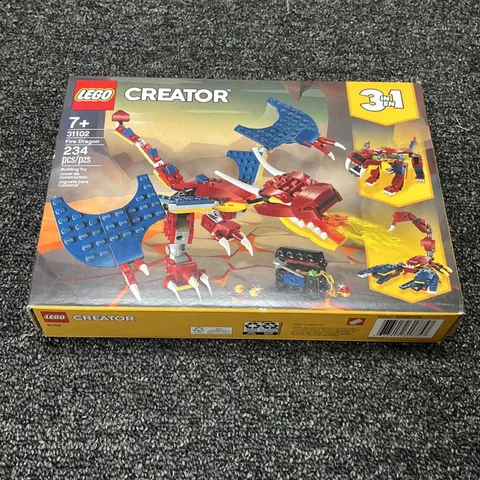 LEGO CREATOR: Fire Dragon (31102) New/ Sealed