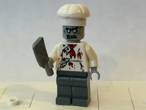 LEGO Monster Fighters Zombie Chef minifigure 10228 mof019 NEW