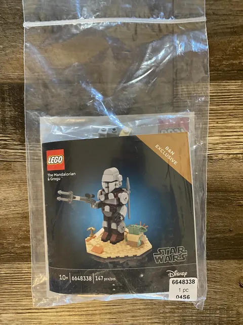 Barnes & Noble Exclusive LEGO Star Wars Mandalorian & Grogu 6648338 NEW UNOPENED