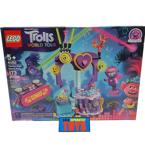 LEGO Trolls World Tour TECHNO REEF DANCE PARTY 41250 173pcs sealed NEW