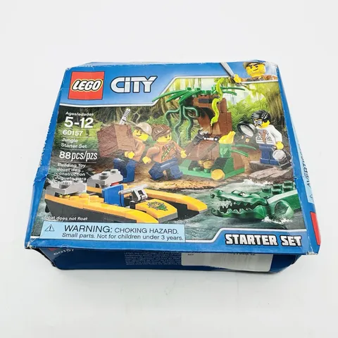 Lego City 60157 Jungle Starter Set 2017 Retired Crocodile Explorer NEW