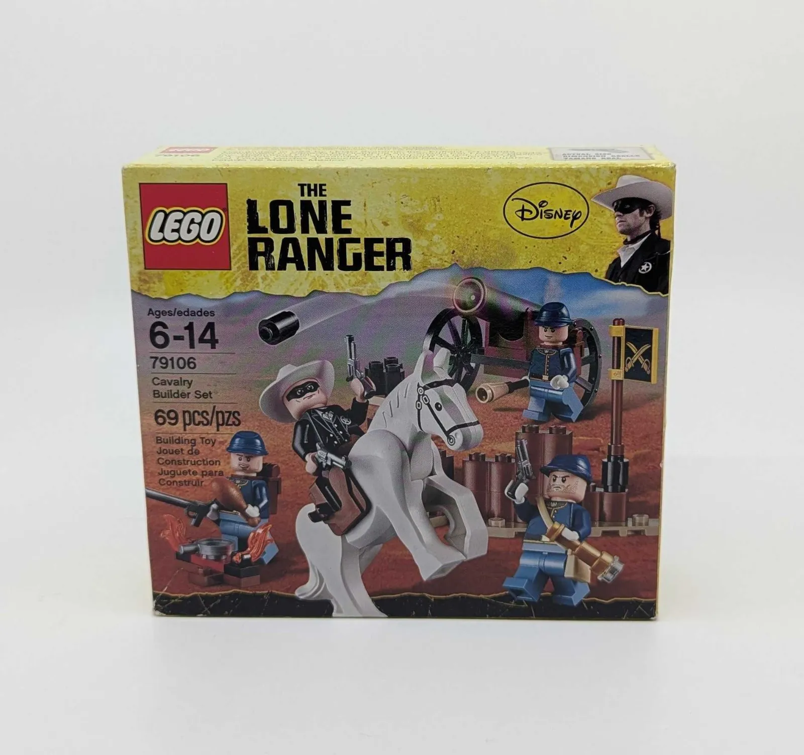 LEGO The Lone Ranger 79106 Cavalry Builder Set Disney Sealed Retired