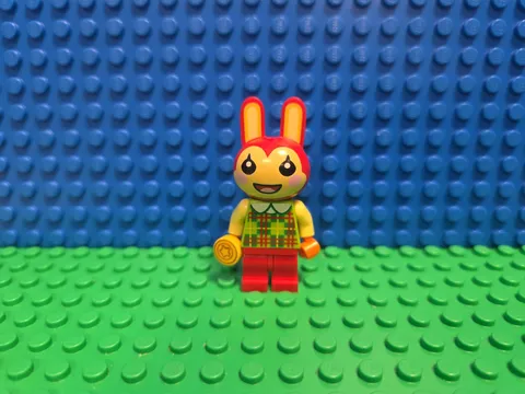 LEGO Bunnie Minifigure Animal Crossing ani009 77047 CMF Lot Rare Retired Vintage