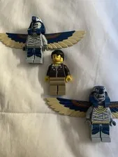 LEGO Pharaoh’s Quest Flying Mummy Minifigure Lot of 2 w/ Jake Raines Genuine