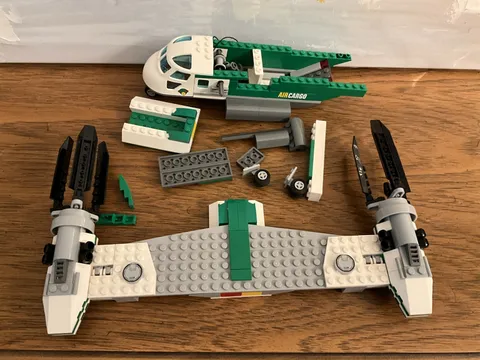 LEGO CITY: Cargo Heliplane 60021, 3222, 3178, 3181, 3376 - Read Description!