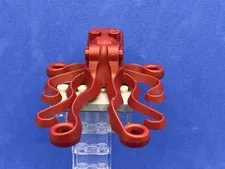 Octopus (Dark Red) - LEGO Animals Underwater Used Minifigure