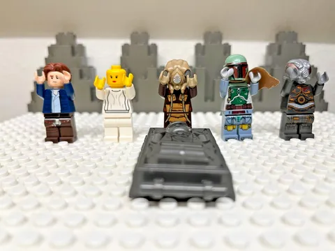 LEGO Star Wars Minifigure Lot: 20th Anniversary Slave I (75243) - Zuckuss, Leia
