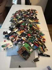 Lego Lot 10 Pounds lbs Random Mixed Pieces Bulk Clean