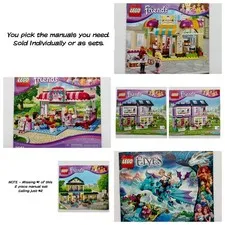 LEGO Replacement Instruction Manuals - You Pick What You Need -Sold Individually