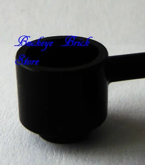 Lego Minifig BLACK POT Boy/ Kitchen Chef Sauce Pan Food Dish Minifigure Utensil