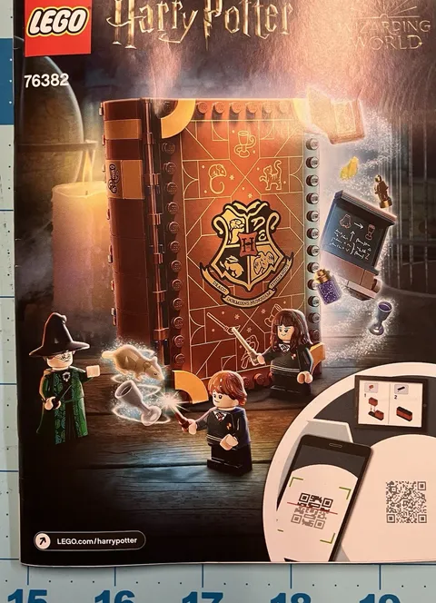 Harry Potter 76382 Lego Complete Set w/Instructions Transfiguration Class No Box