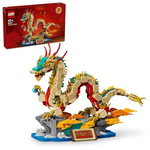 LEGO Asian The Spring Festival Auspicious Dragon 80112 Toy Building Blocks