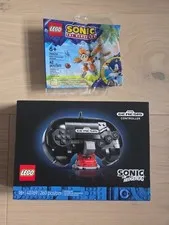 LEGO SEGA GENESIS Controller (Set 40769) w Bonus Sonic Kiki's Coconut Attack