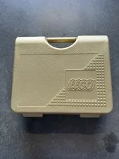 LEGO Metallic Gold Carrying Case Storage Box Container 1997