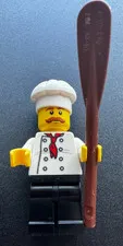 LEGO Chef Minifig with Oven Paddle