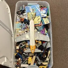 LEGO  Bulk Mixed Lot 8202-1 w/ Manuals, Bucket/Tub, U.S seller