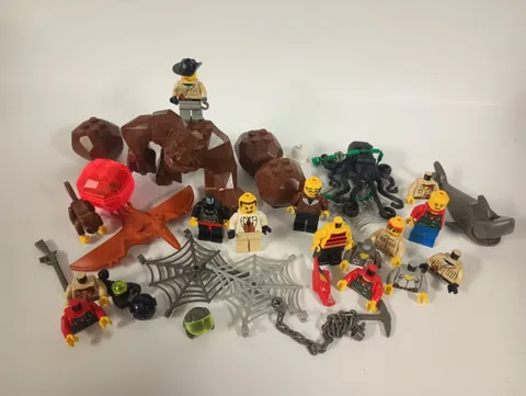 Lego Vintage Minifigures Rock Monster Mini Figure Lot Adventure Mining