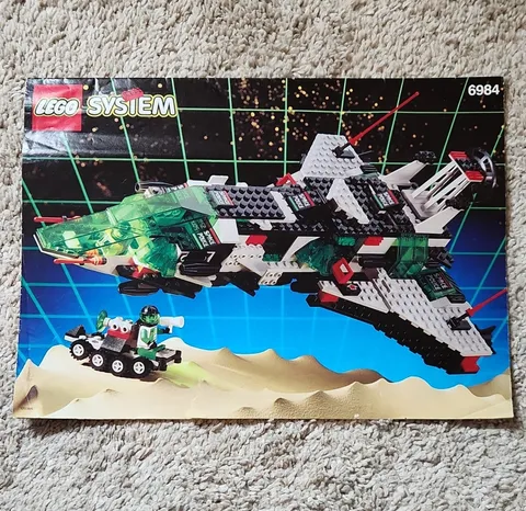 LEGO System 6984 Illustrated Vintage Instruction Manual Booklet 1992