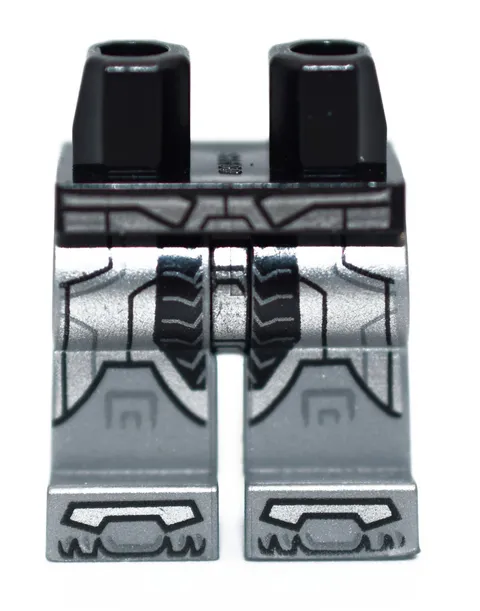 LEGO Minifigure Legs Flat Silver and Silver Cyborg Justice League 76028 6105945
