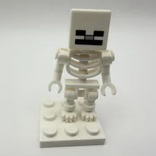 LEGO Minecraft Skeleton Minifigure - part min011 - 1pc