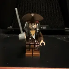 Lego Captain Jack Sparrow 4193 4194 4195 Pirates of the Caribbean Minifigure