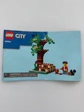 Lego city tree instructions set 60326 book only no pieces