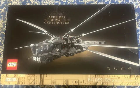 LEGO Icons Dune Atreides Royal Ornithopter 10327 Complete w/ Box & Manual