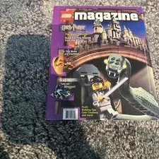 Lego Magazine Sept 2002 Harry Potter Cover Excellent Condition Vintage
