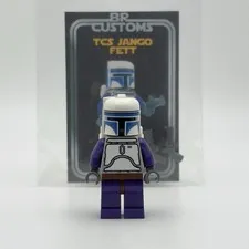 Lego Star Wars Custom TCS Jango Fett by Brick Rebellion Limited Edition Batch