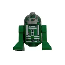 LEGO Star Wars Astromech Droid R3-D5 Minifigure Green Silver 9498 sw0393