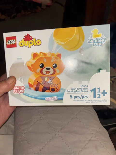 New! LEGO DUPLO Bath Time Fun: Floating Red Panda Set 10964 A #frank