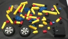 LEGO Racers Parts Pieces Lot Wheels Tires Vehicle Car Building Toy Mixed