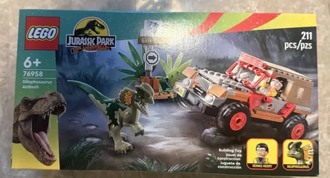 LEGO Jurassic Park / World: Dilophosaurus Ambush 76958 New