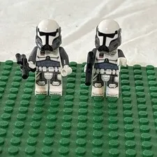 LEGO Star Wars Mandalorian Imperial Commando Minifigure (75373) sw1346 Lot Of 2