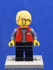 Forklift Driver (Male, Red Vest) cty1810 - LEGO City